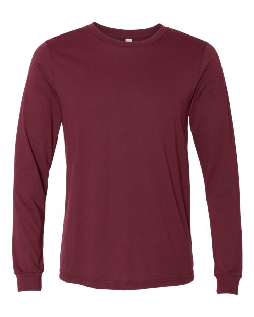 Heathered Soft Jersey Long Sleeve T-shirt
