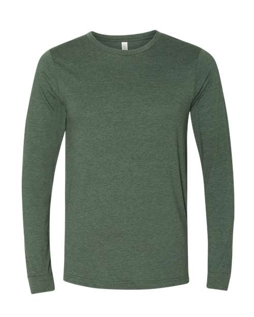 Heathered Soft Jersey Long Sleeve T-shirt