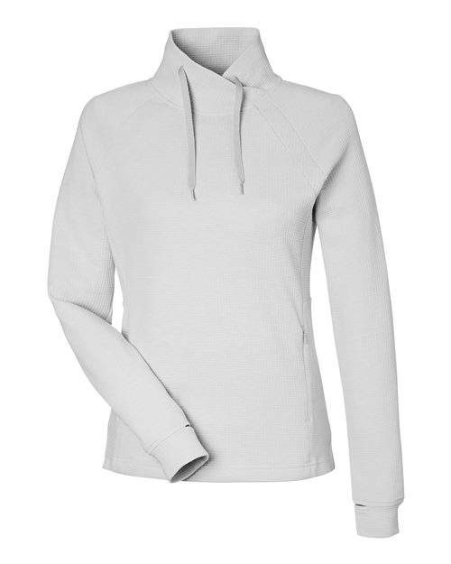 Ladies Rhythm Waffle 1/4 Zip Pullover