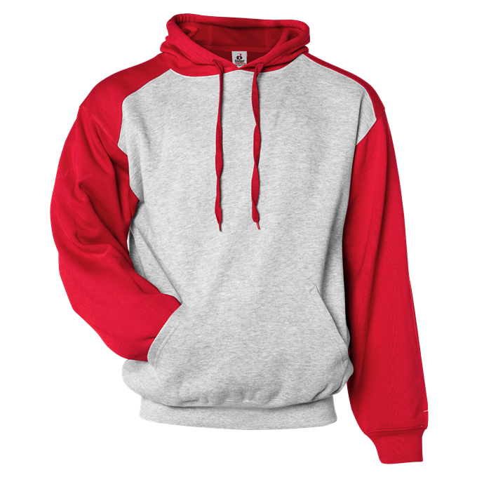 Contrast Hooded Sweatshirt