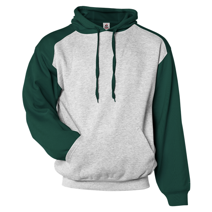 Contrast Hooded Sweatshirt