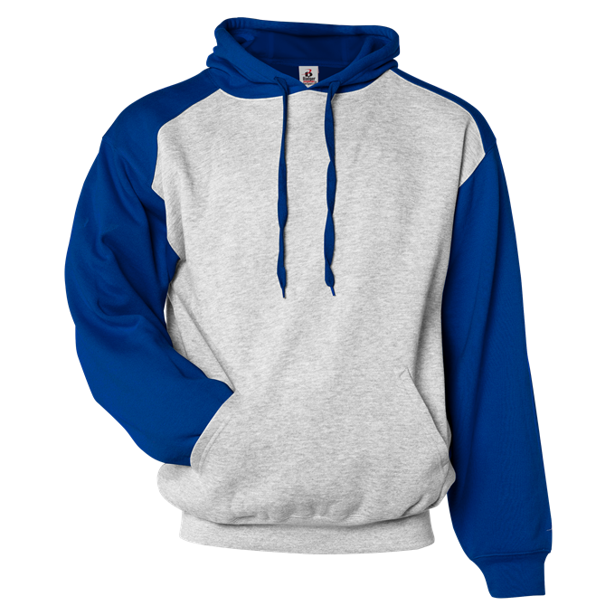 Contrast Hooded Sweatshirt