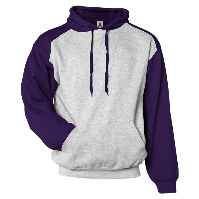 Contrast Hooded Sweatshirt