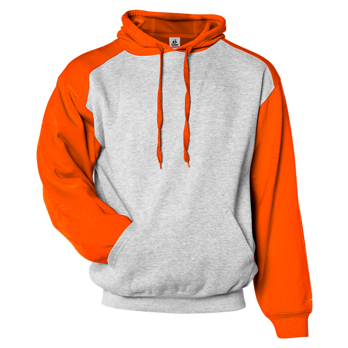 Contrast Hooded Sweatshirt