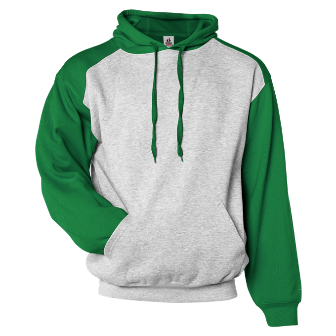 Contrast Hooded Sweatshirt