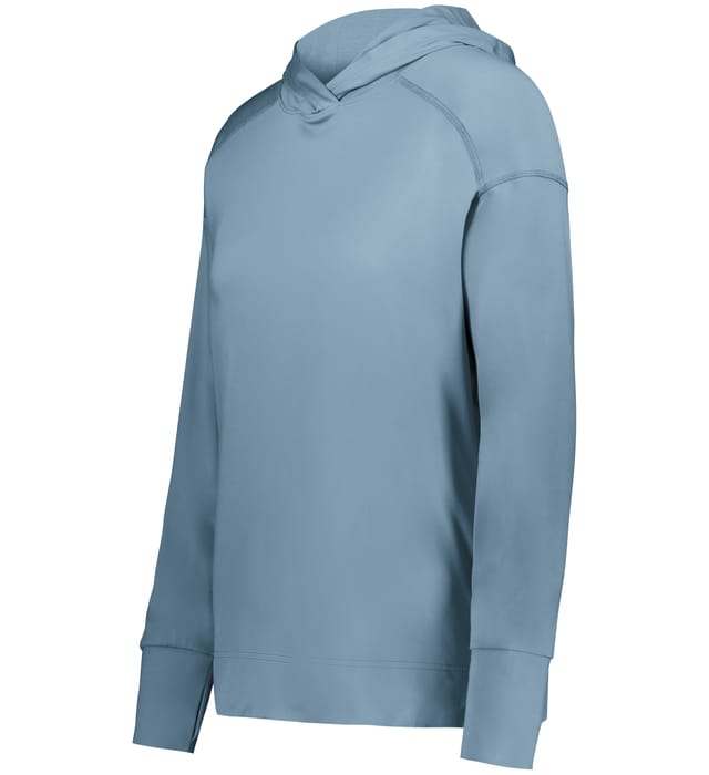 Ladies Ventura Soft Knit Hooded Sweatshirt
