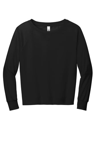 Ladies Featherweight French Terry Crewneck