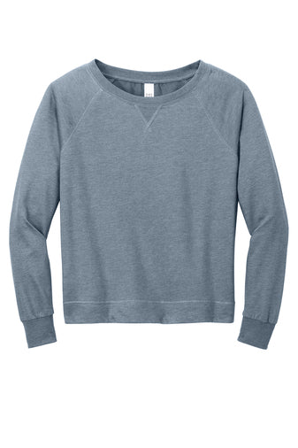 Ladies Featherweight French Terry Crewneck