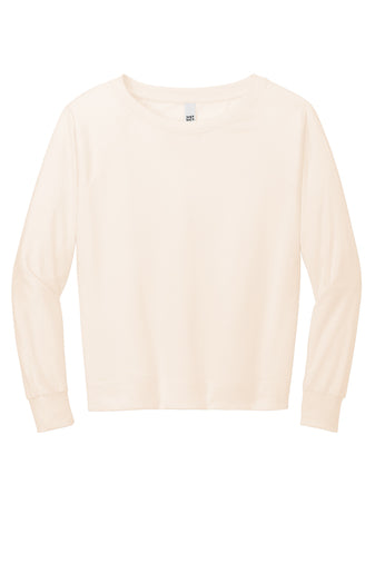 Ladies Featherweight French Terry Crewneck