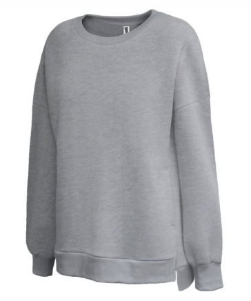 Ladies Droptail Crewneck Sweatshirt