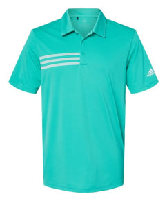 Adidas Performance 3-Stripe Chest Polo