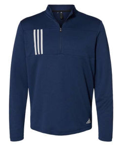 Adidas 3 Sripe 1/4 Zip