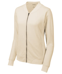 Ladies French Terry Full-Zip Bomber