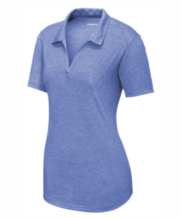 Ladies Tri-Blend Wicking Polo Shirt