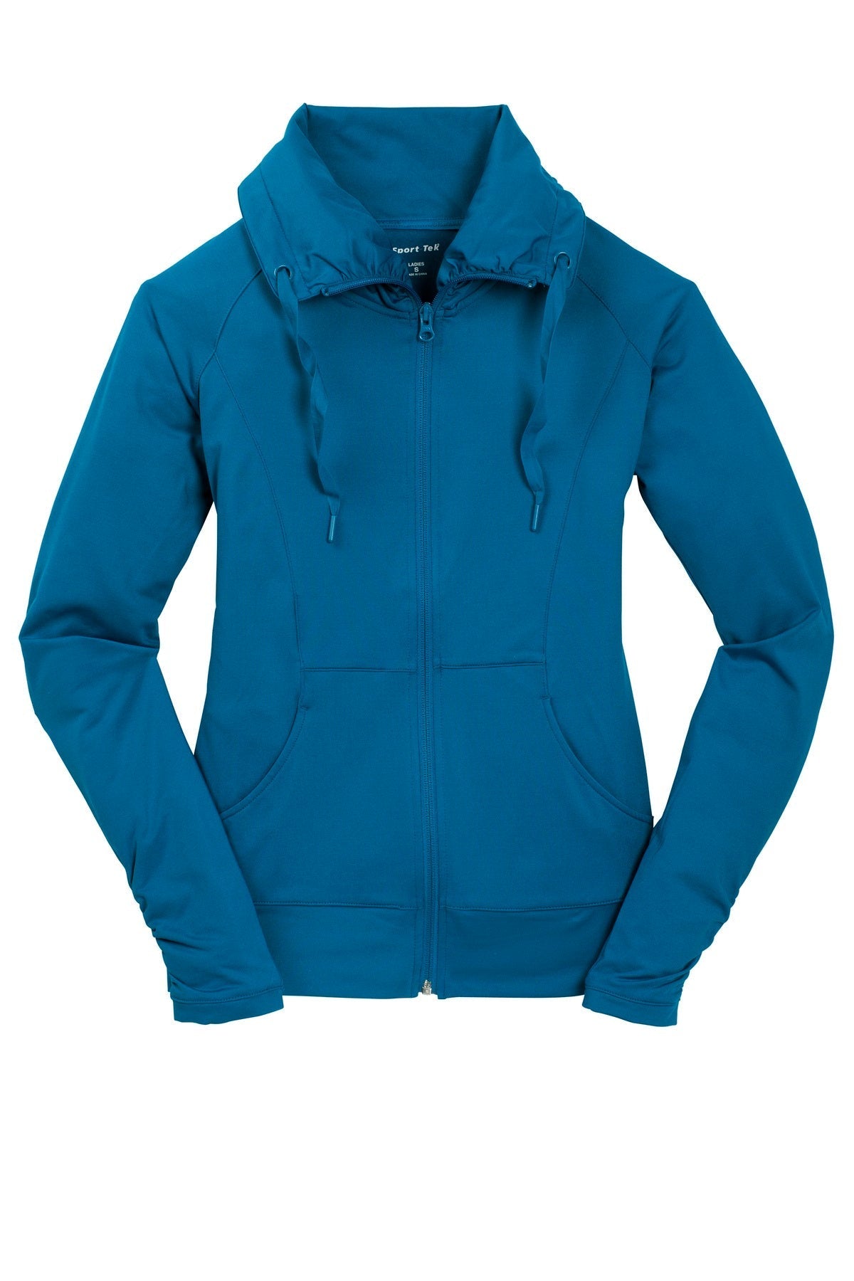 Ladies Stretch Cowl Neck Full-Zip