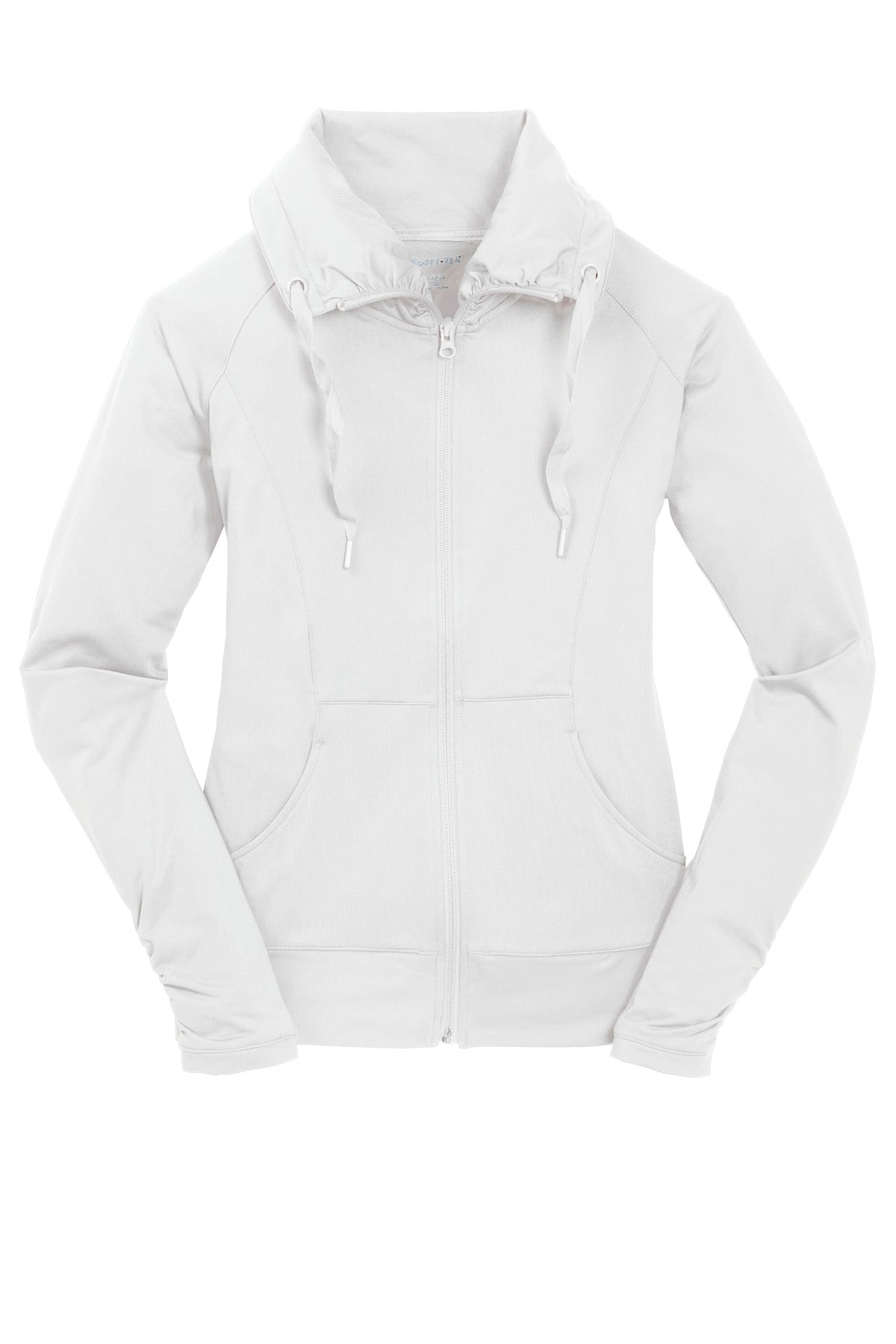 Ladies Stretch Cowl Neck Full-Zip