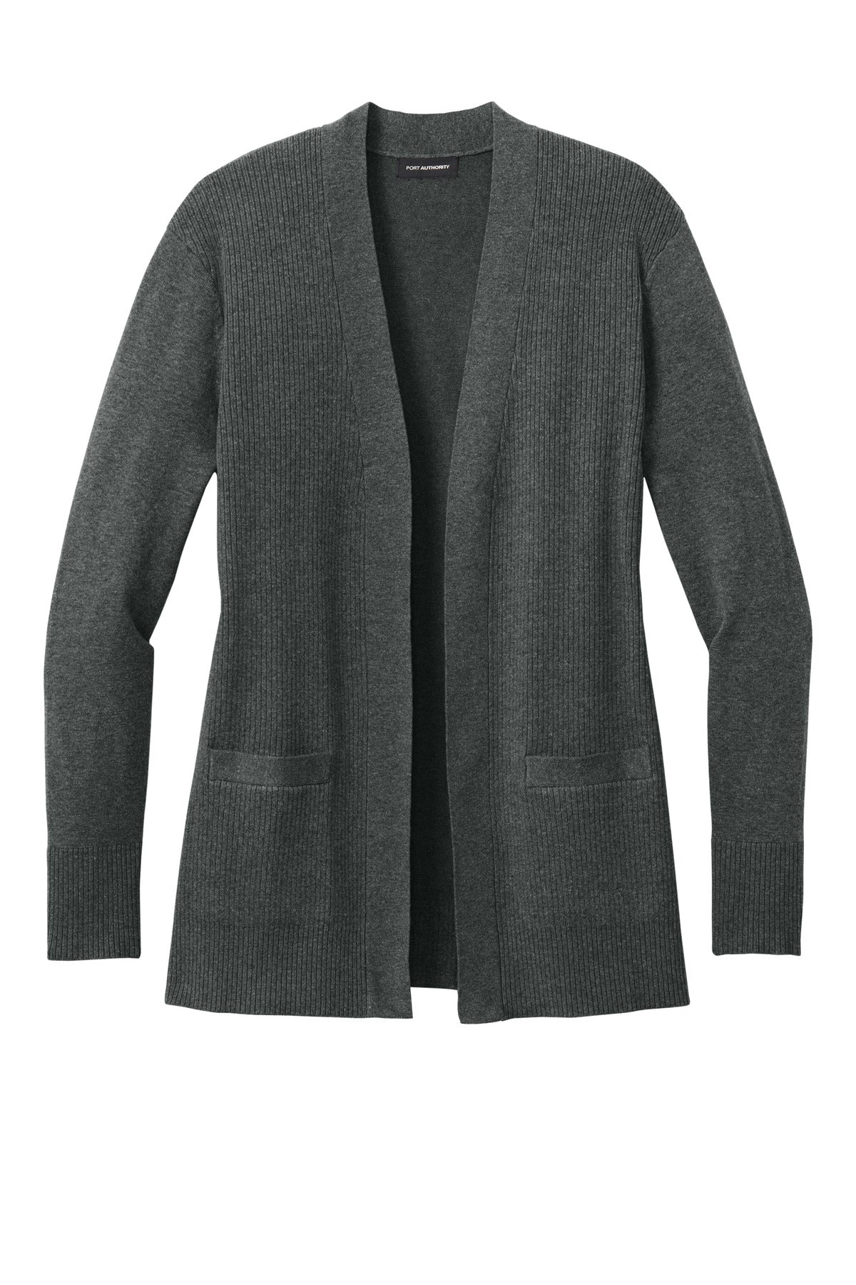Ladies Easy Care Open-Front Cardigan Sweater