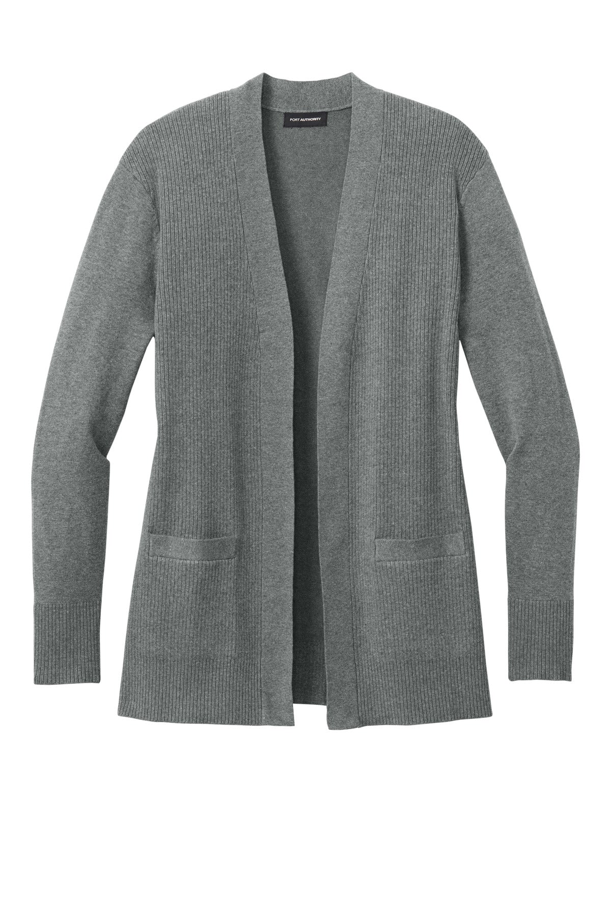 Ladies Easy Care Open-Front Cardigan Sweater