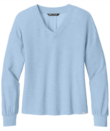 Ladies TravisMathew Long Weekend V-Neck