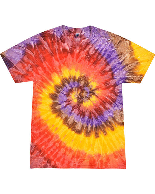 Multicolor Tie-Dye T-shirt (8522291642645)