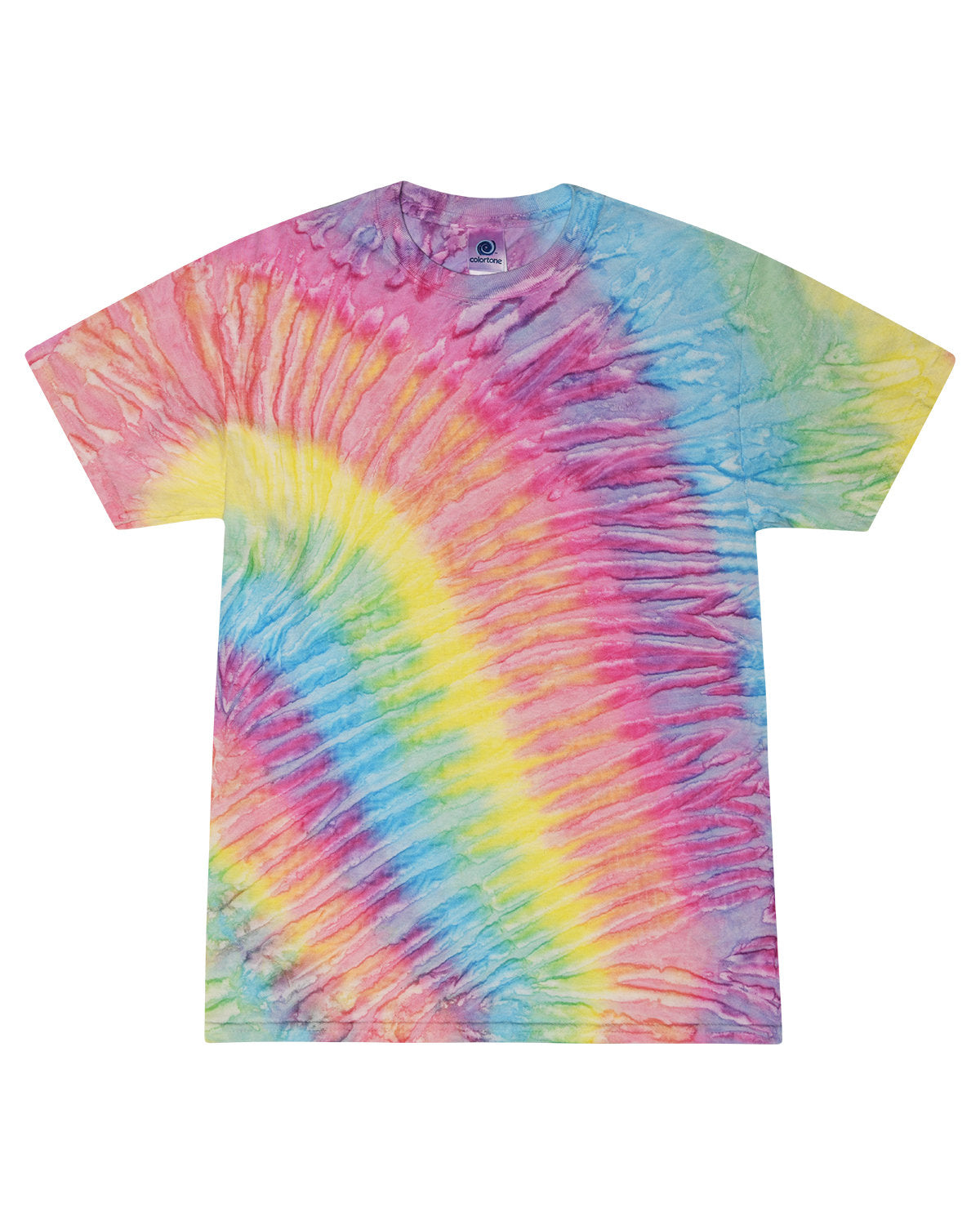 Multicolor Tie-Dye T-shirt (8522291642645)