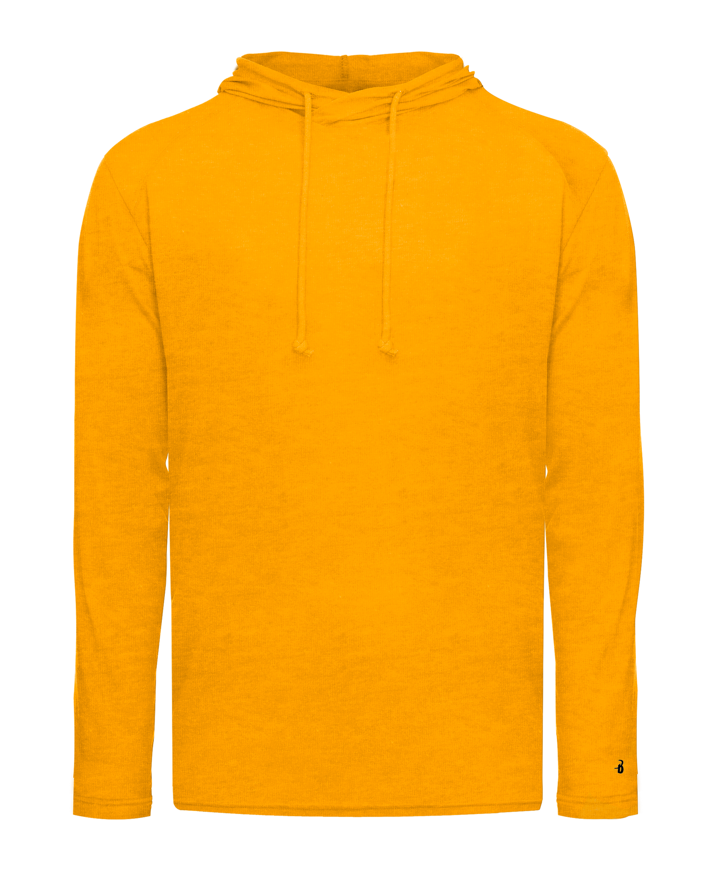 Triblend Hooded Long Sleeve T
