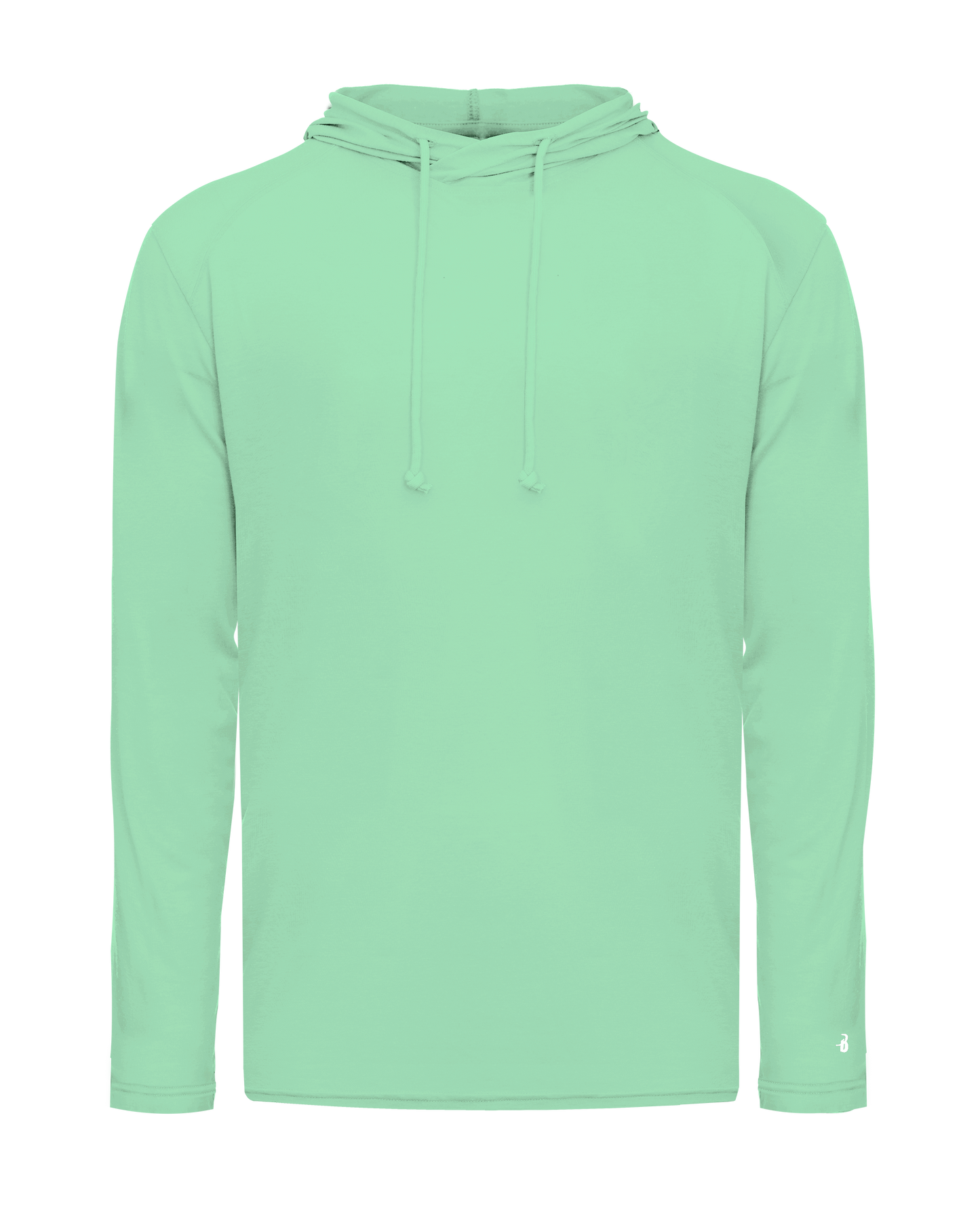 Triblend Hooded Long Sleeve T