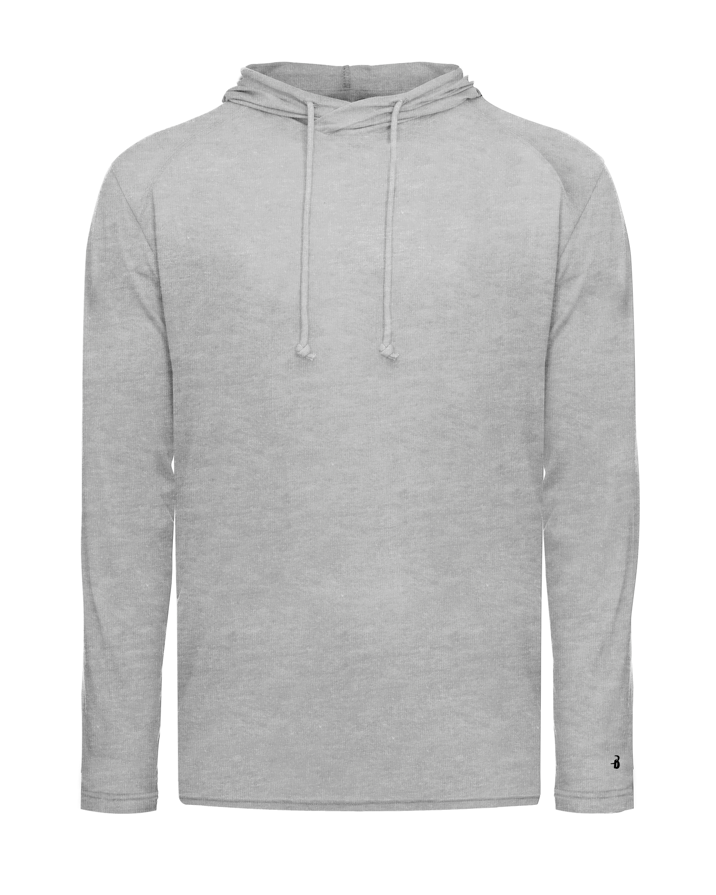 Triblend Hooded Long Sleeve T