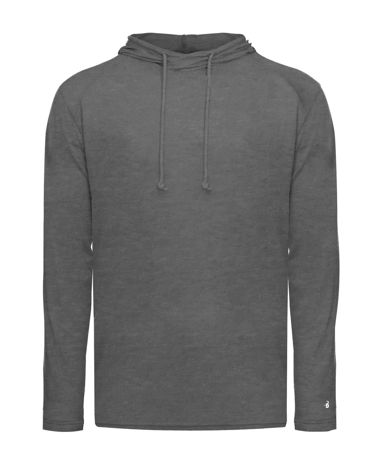 Triblend Hooded Long Sleeve T