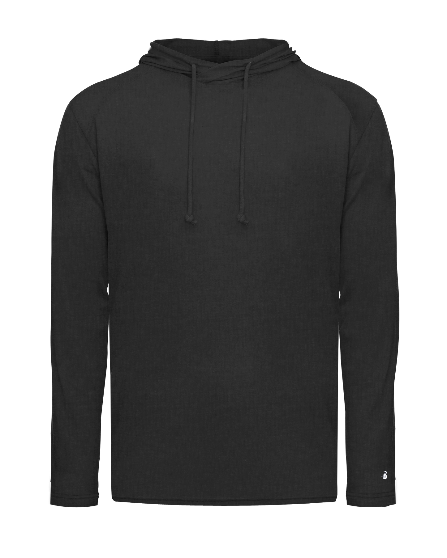 Triblend Hooded Long Sleeve T
