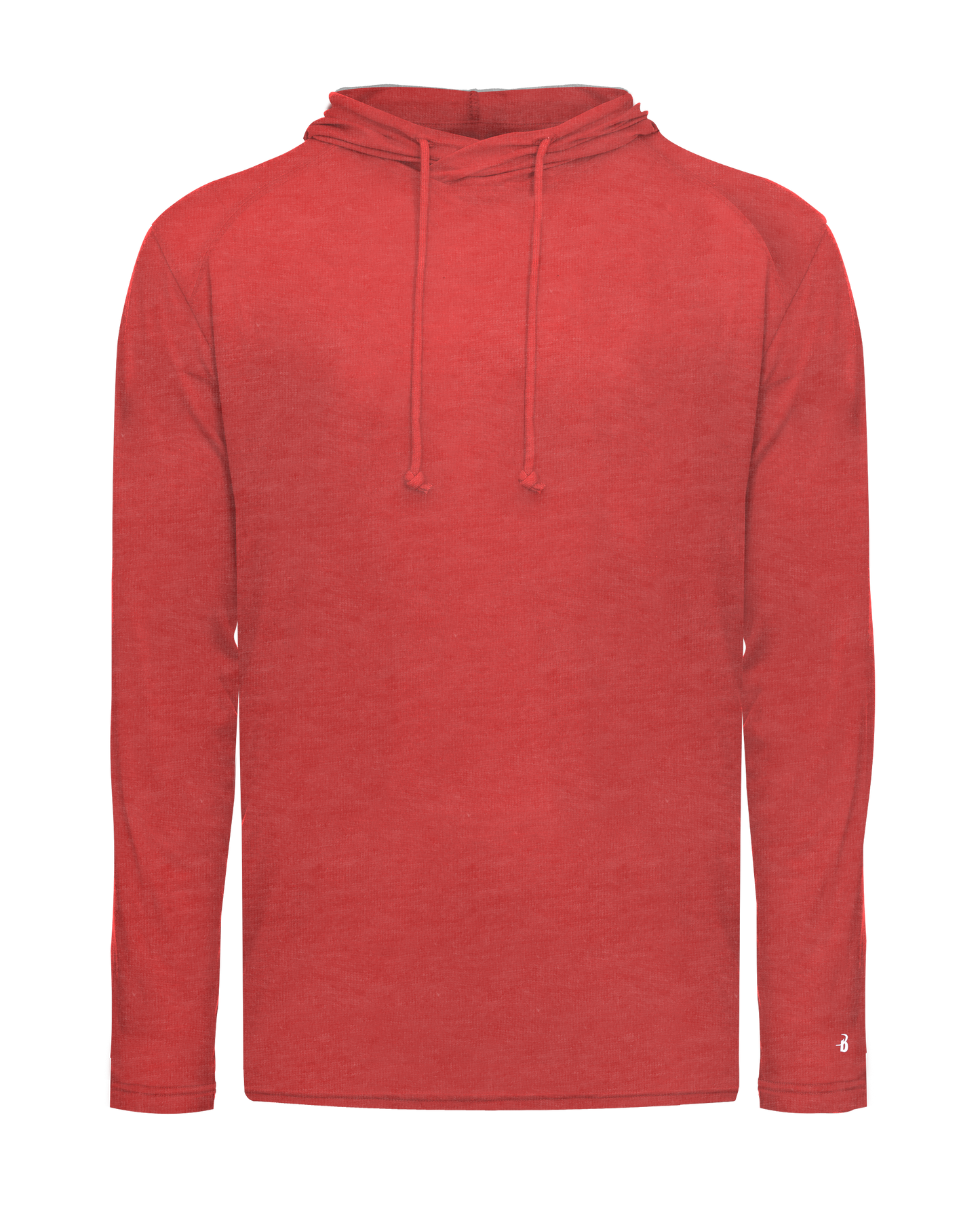 Triblend Hooded Long Sleeve T
