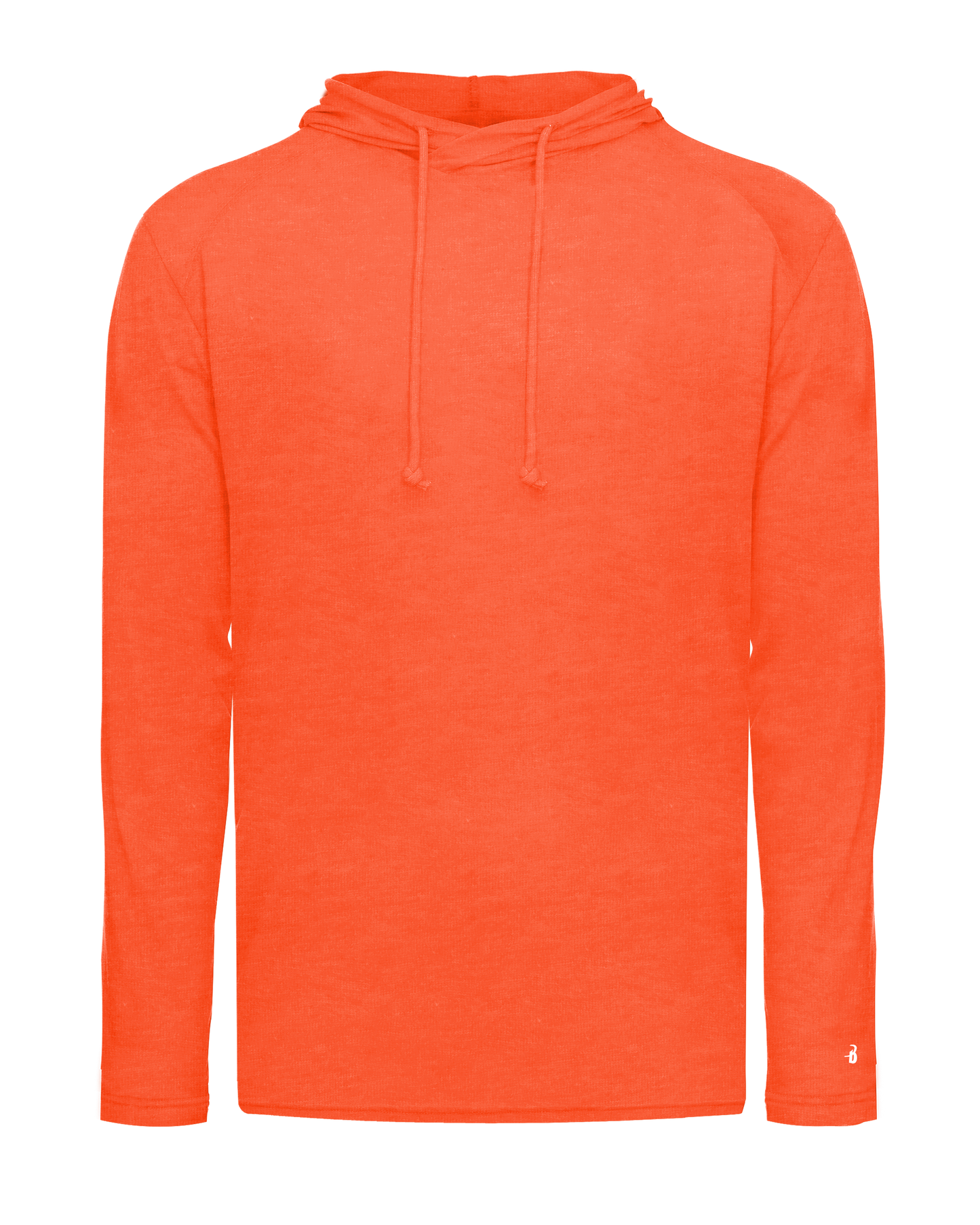 Triblend Hooded Long Sleeve T