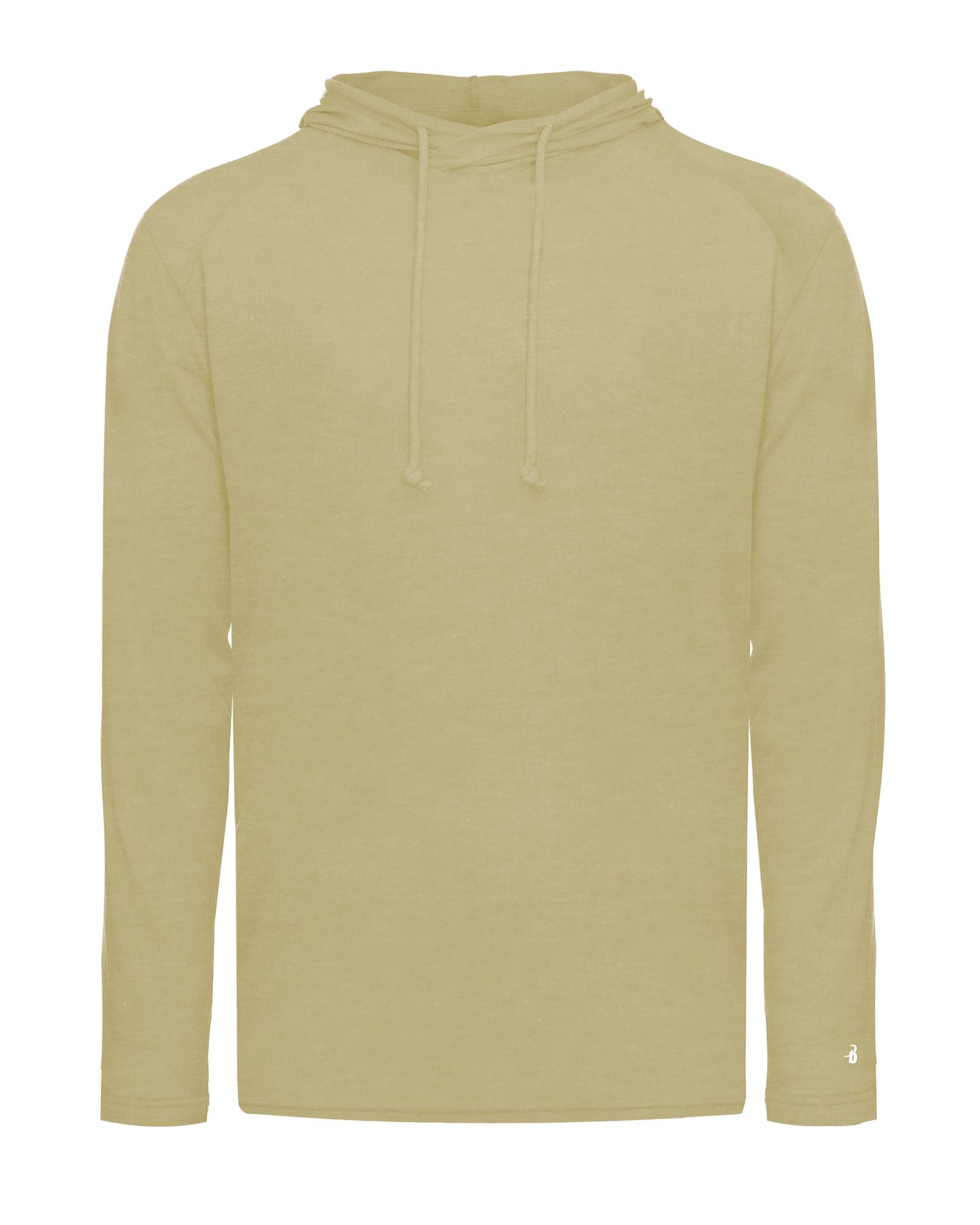 Triblend Hooded Long Sleeve T