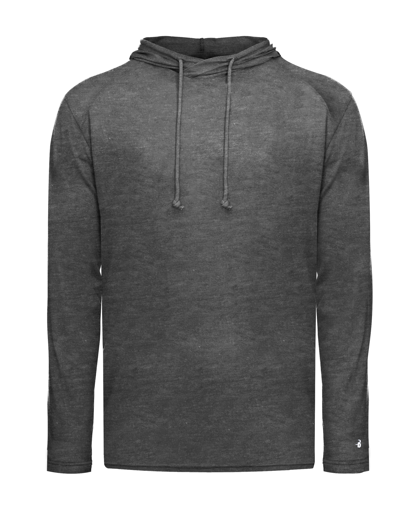Triblend Hooded Long Sleeve T