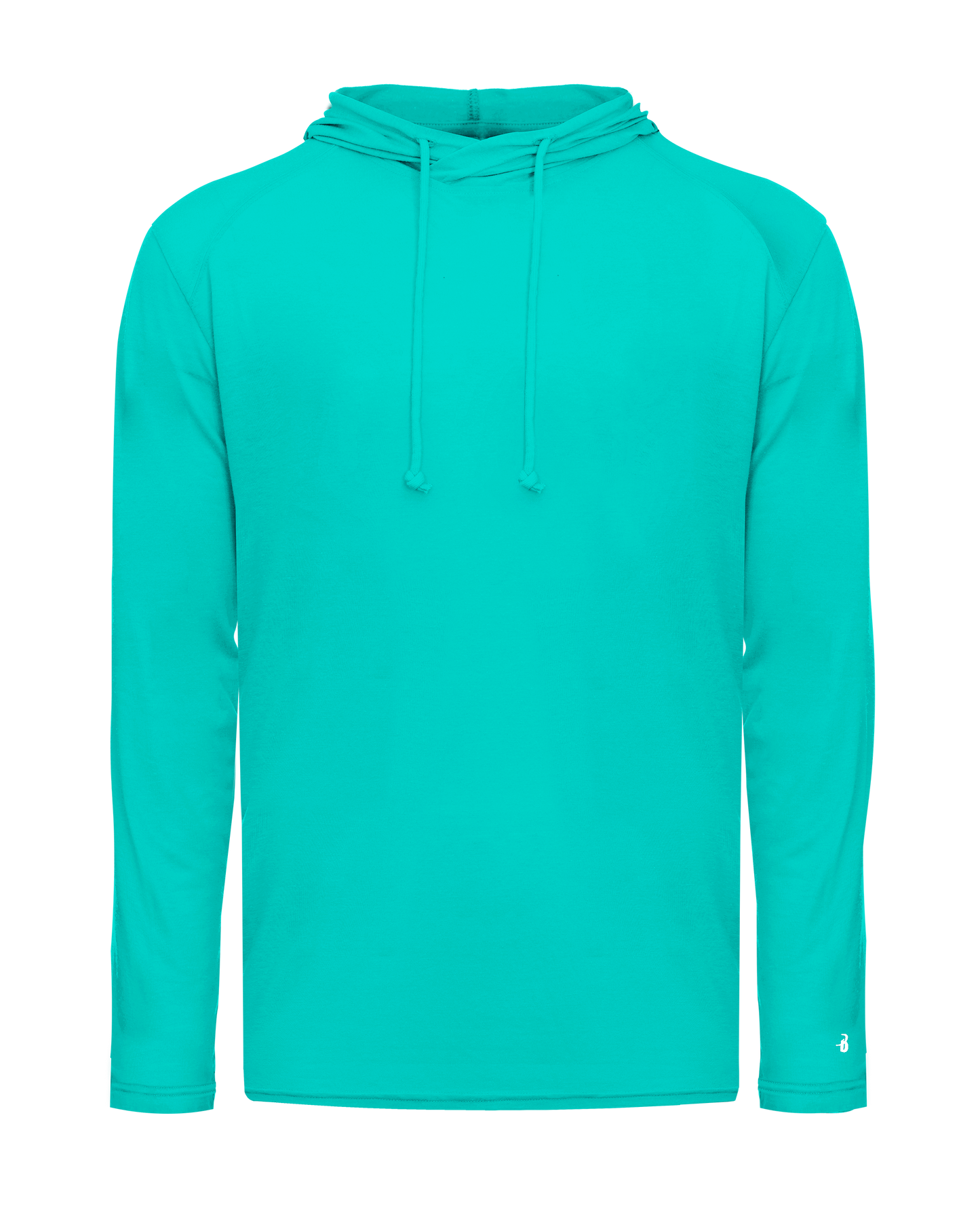 Triblend Hooded Long Sleeve T