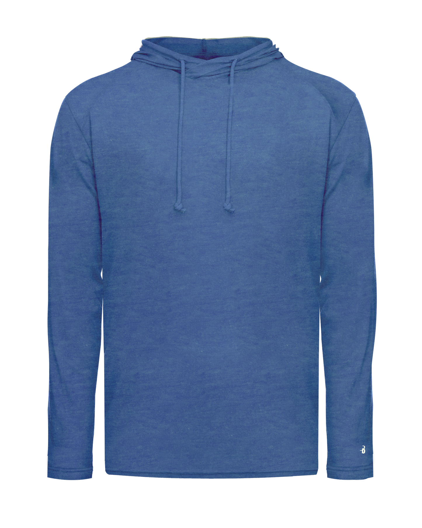 Triblend Hooded Long Sleeve T
