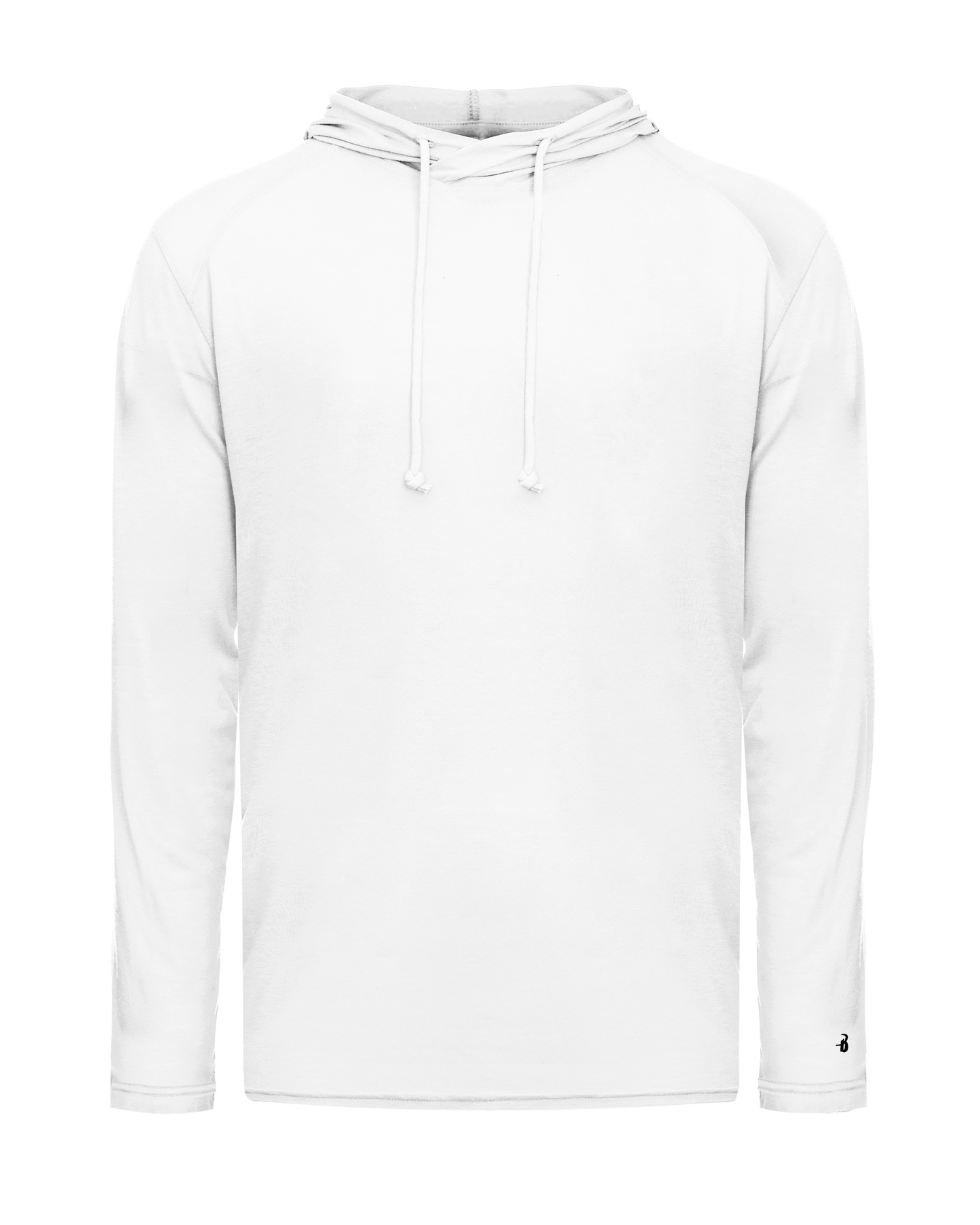 Triblend Hooded Long Sleeve T