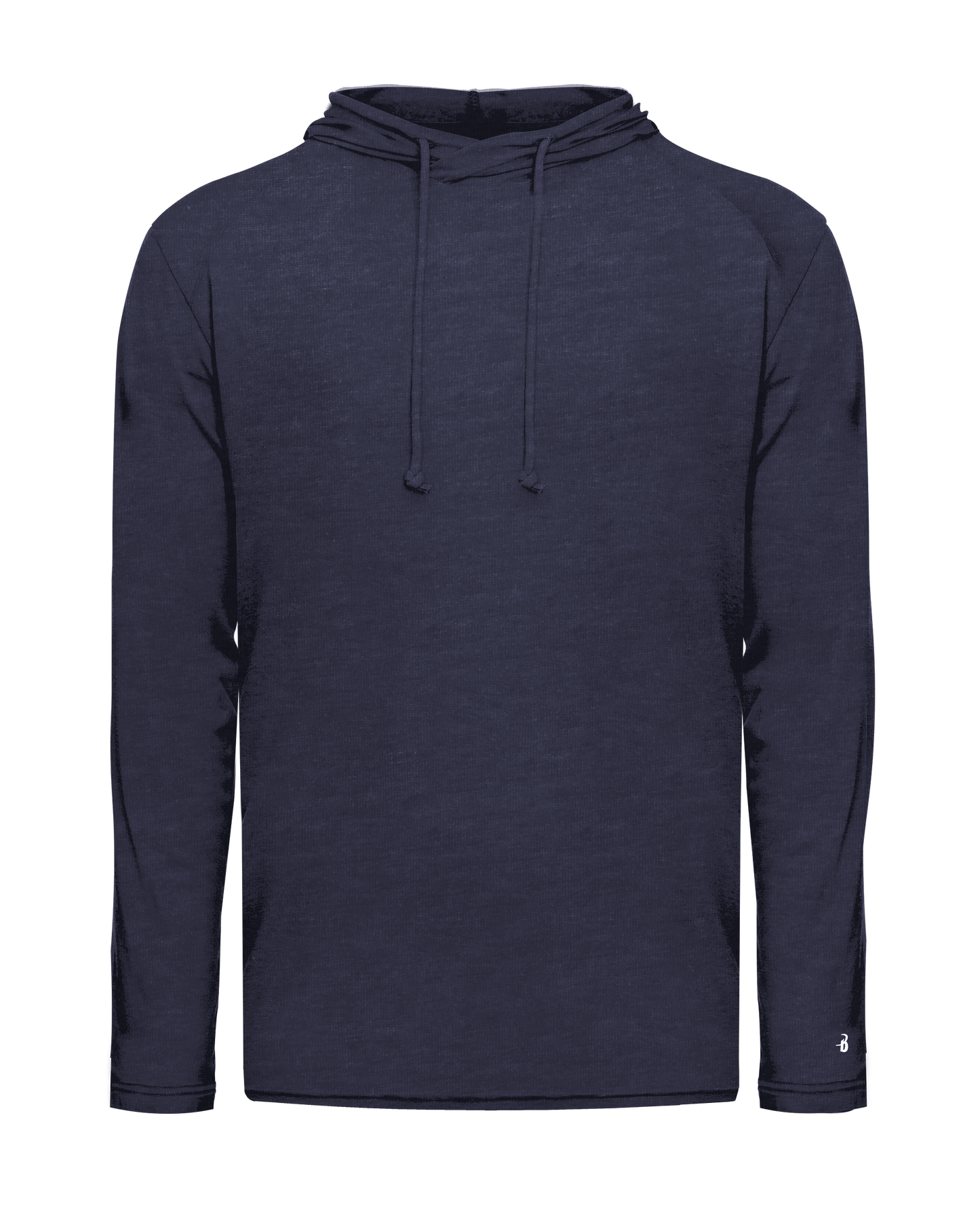 Triblend Hooded Long Sleeve T