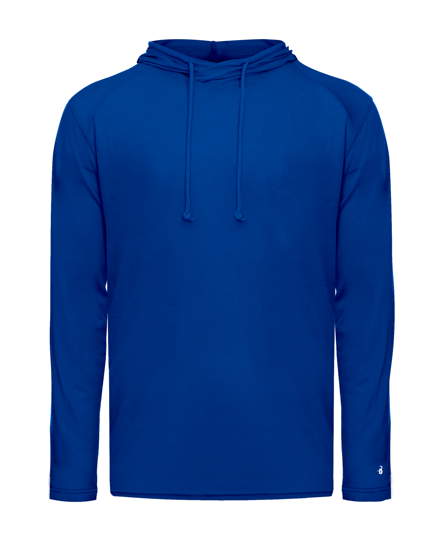 Triblend Hooded Long Sleeve T