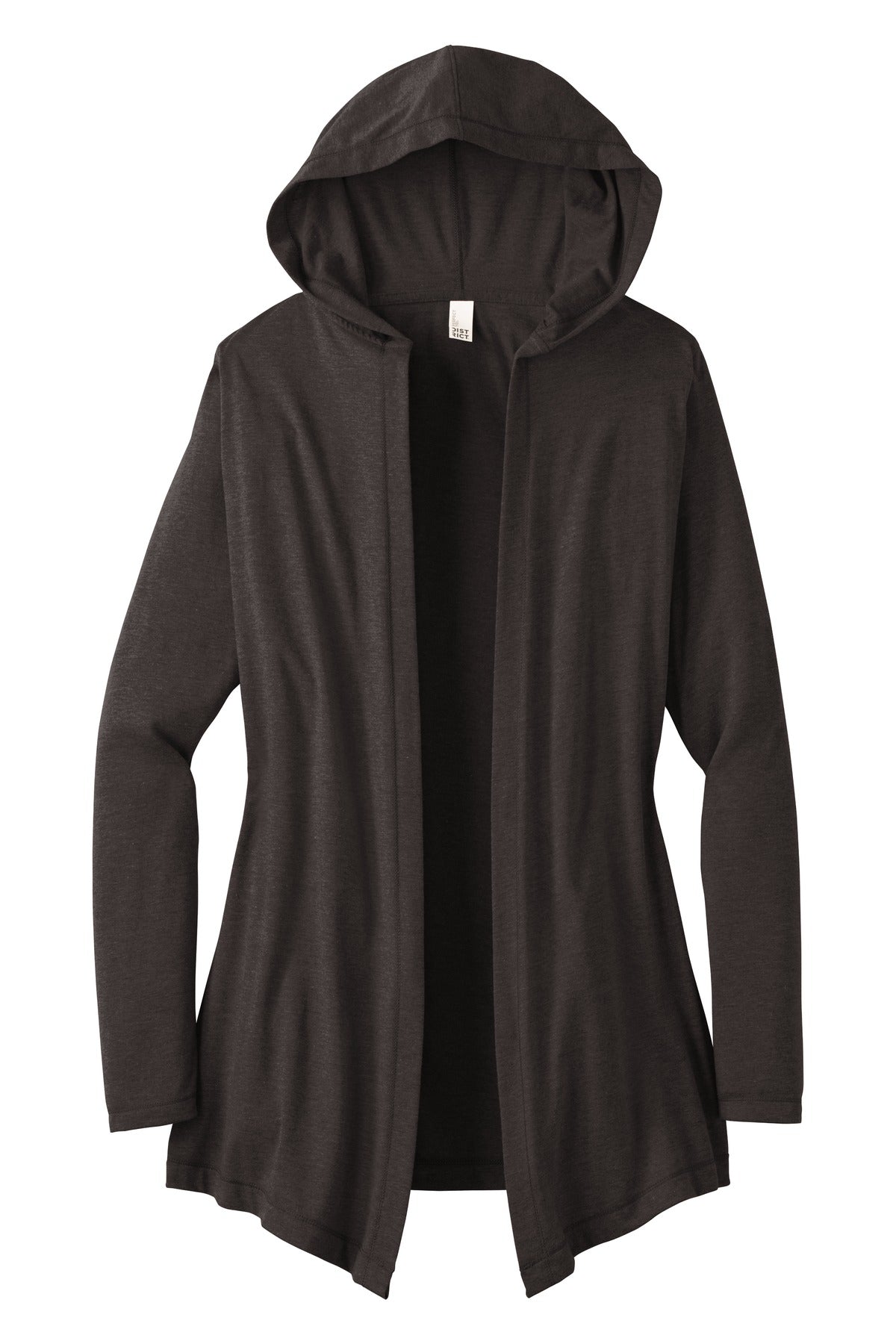Ladies Tri-Blend Hooded Cardigan