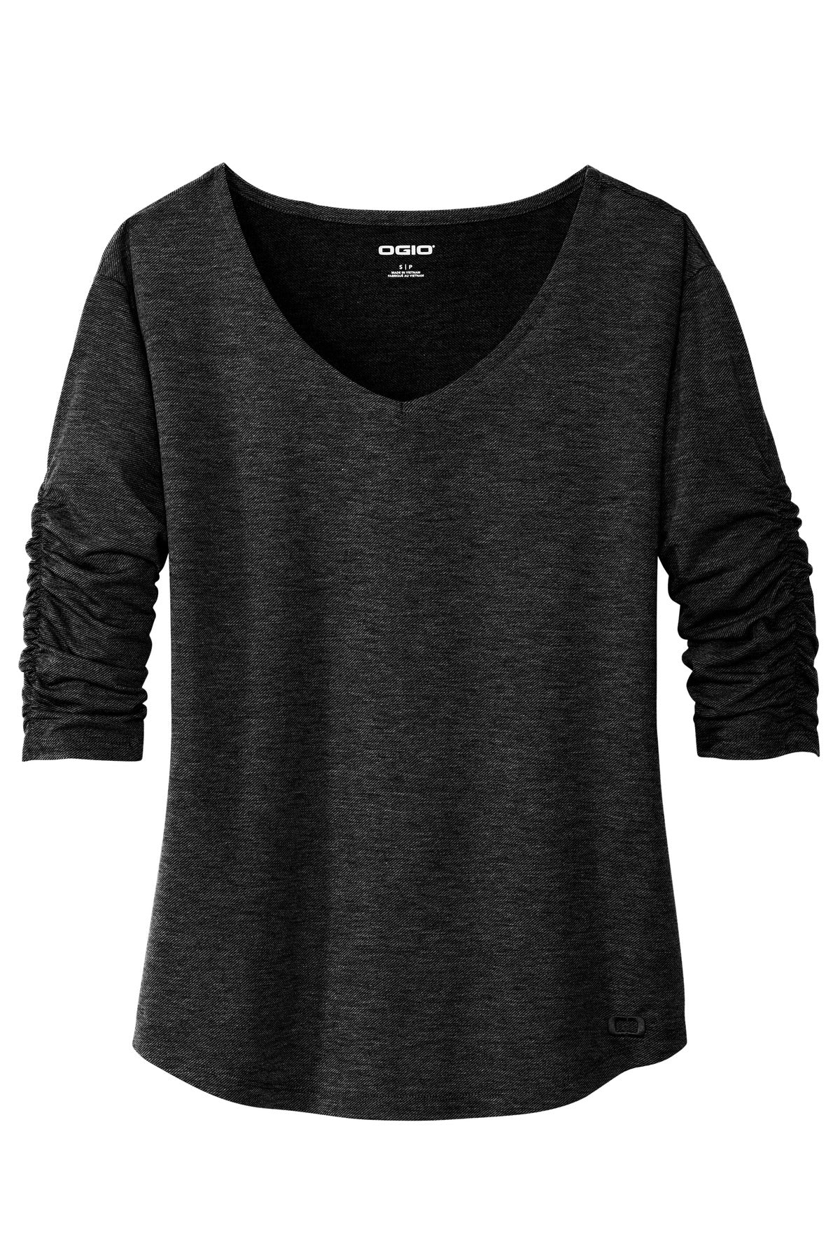 Ladies OGIO Luuma Evolution V-Neck 3/4 Slv T