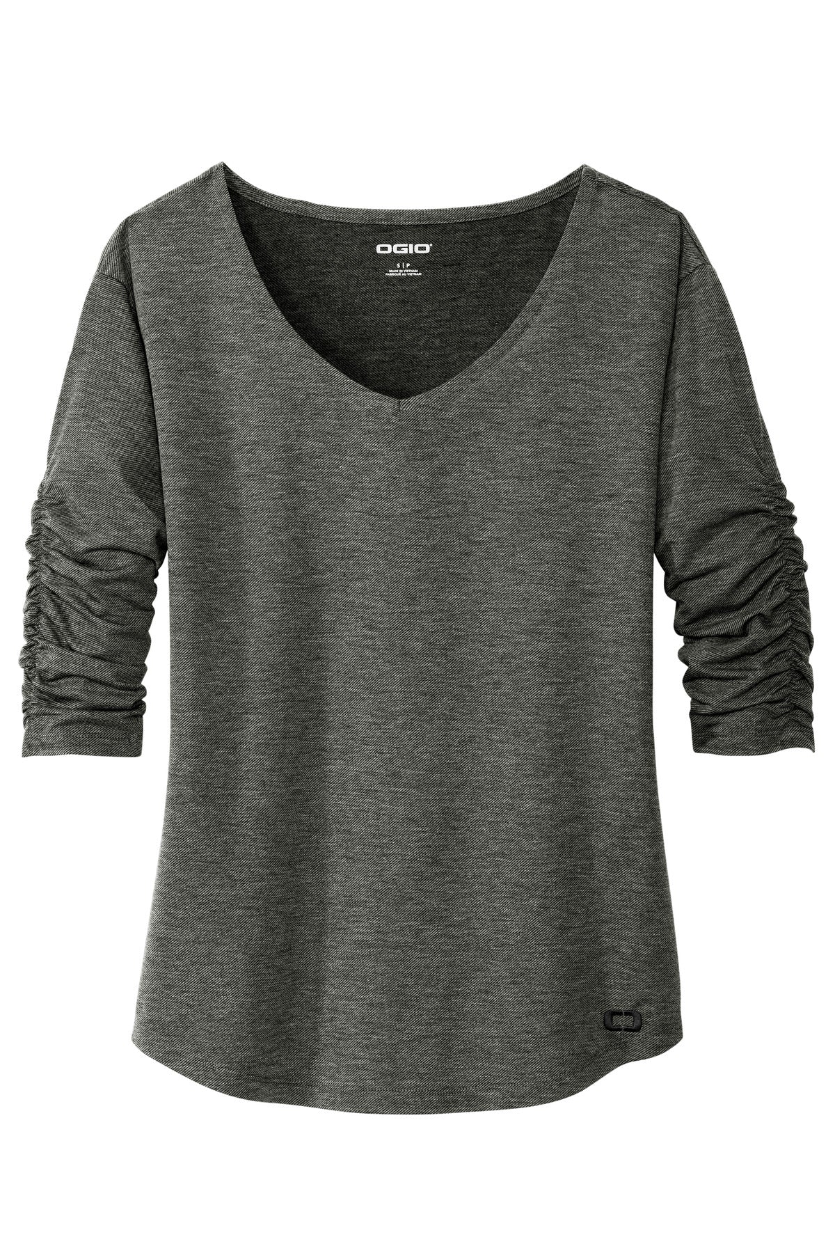Ladies OGIO Luuma Evolution V-Neck 3/4 Slv T