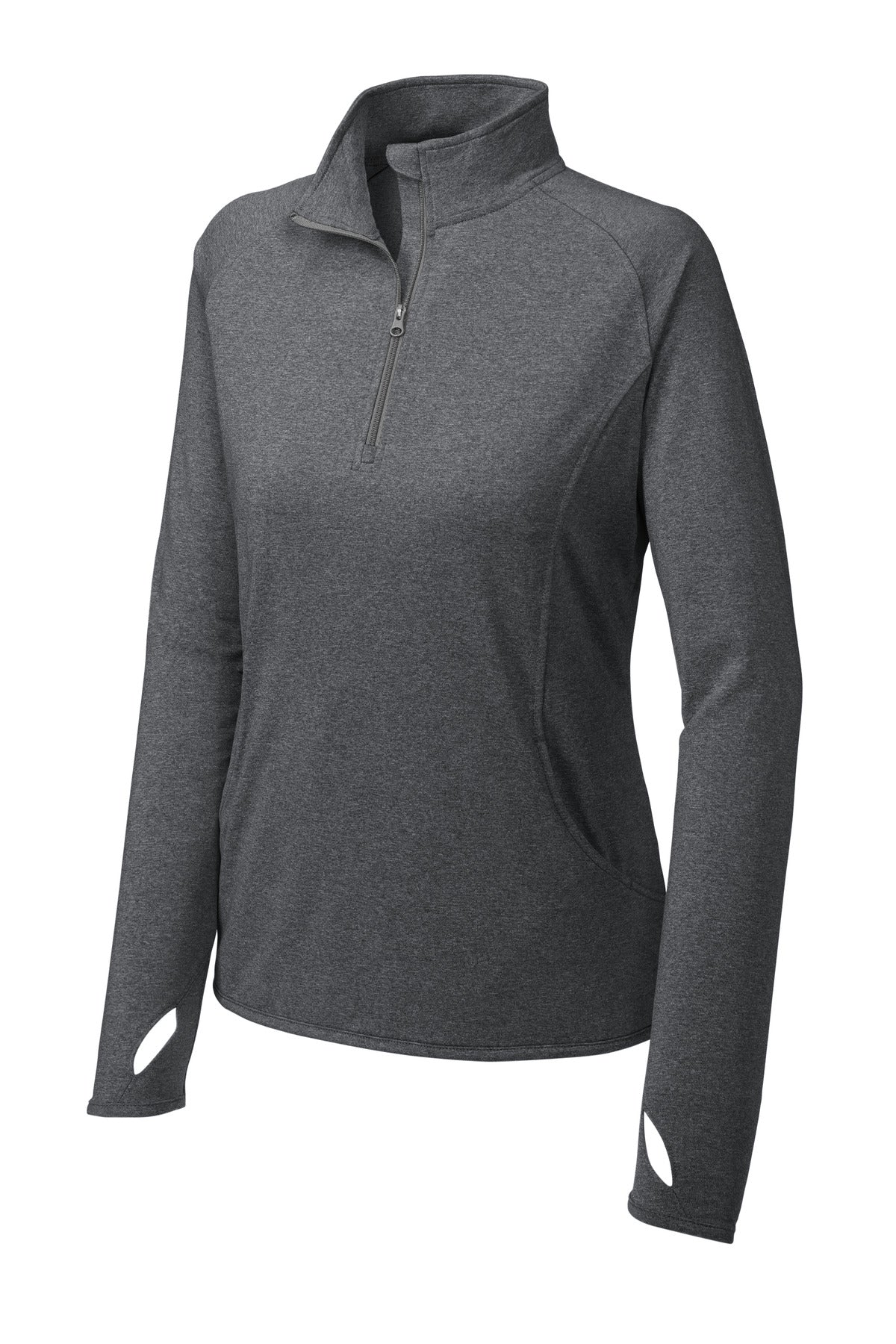 Ladies Stretch 1/2 Zip Performance