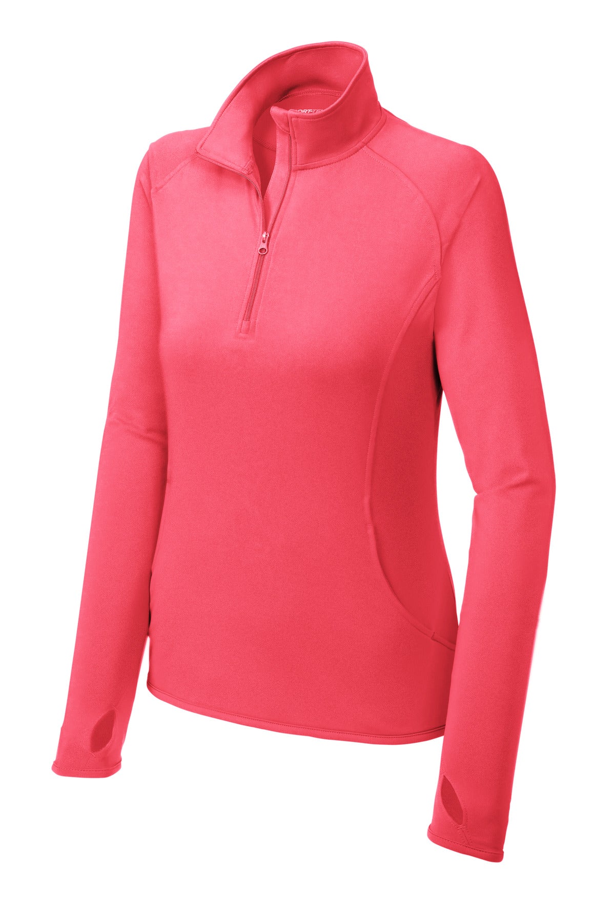 Ladies Stretch 1/2 Zip Performance