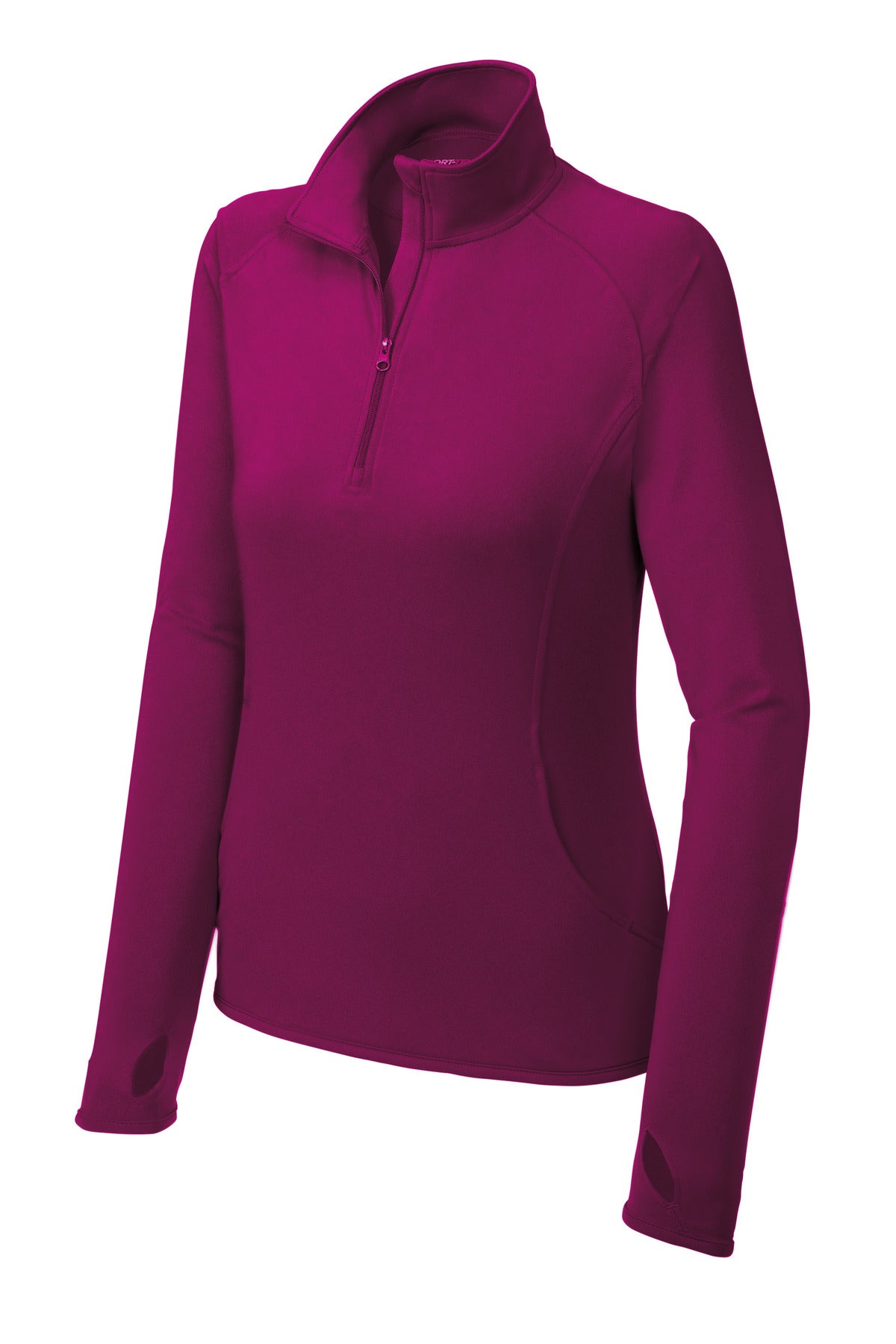 Ladies Stretch 1/2 Zip Performance