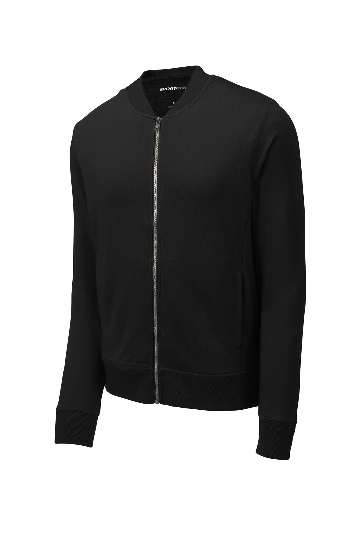 French Terry Full-Zip Bomber