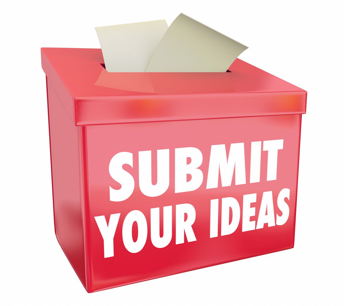 Submit your own ideas