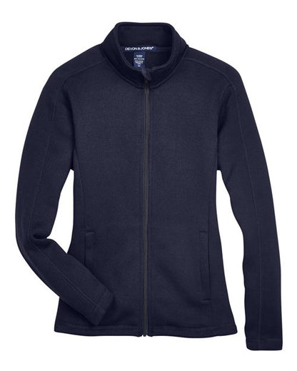 Ladies Bristol Full-Zip Sweater Fleece Jacket