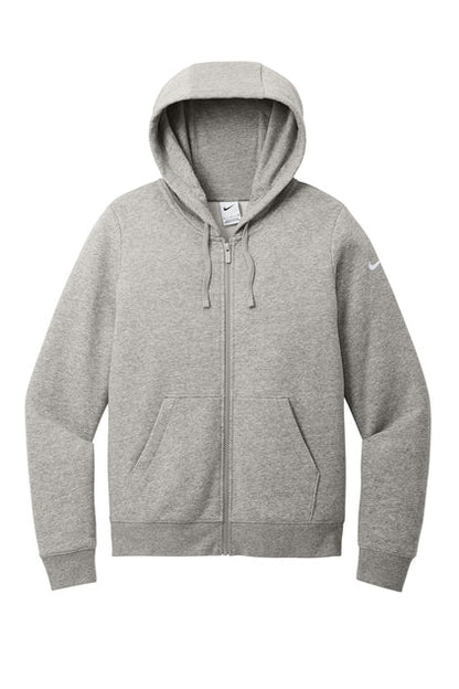 Ladies NIKE Club Fleece Full-Zip Hooded Sweatshirt