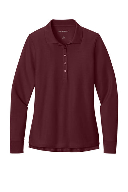 Ladies Wearever Signature Pique Long Sleeve Polo